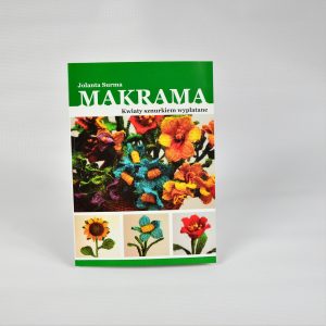 Makrama - kwiaty sznurkiem wyplatane